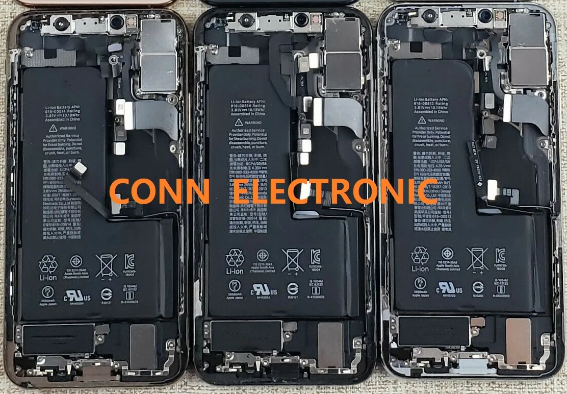 

Полный задний корпус с гибким кабелем в сборе и мелкими деталями для iPhone XS Max XS XR задняя Батарейная дверь задняя средняя рамка Шасси