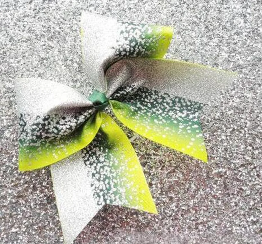 2020 новый серебряный блеск эффектом деграде (переход от темного к Cheer лук танец