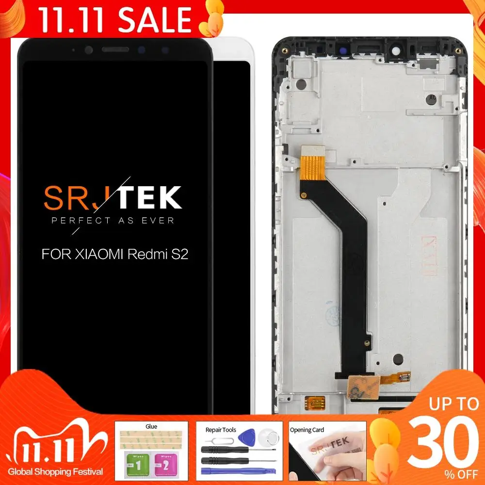 ЖК дисплей 5 99 &quotдля Xiaomi Redmi S2 с сенсорным экраном и дигитайзером для Y2