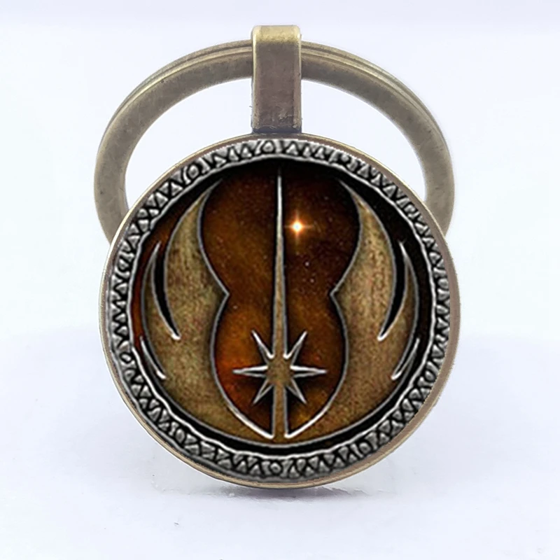 Новый брелок для заказа джедай вдохновленный высококачественным стеклом