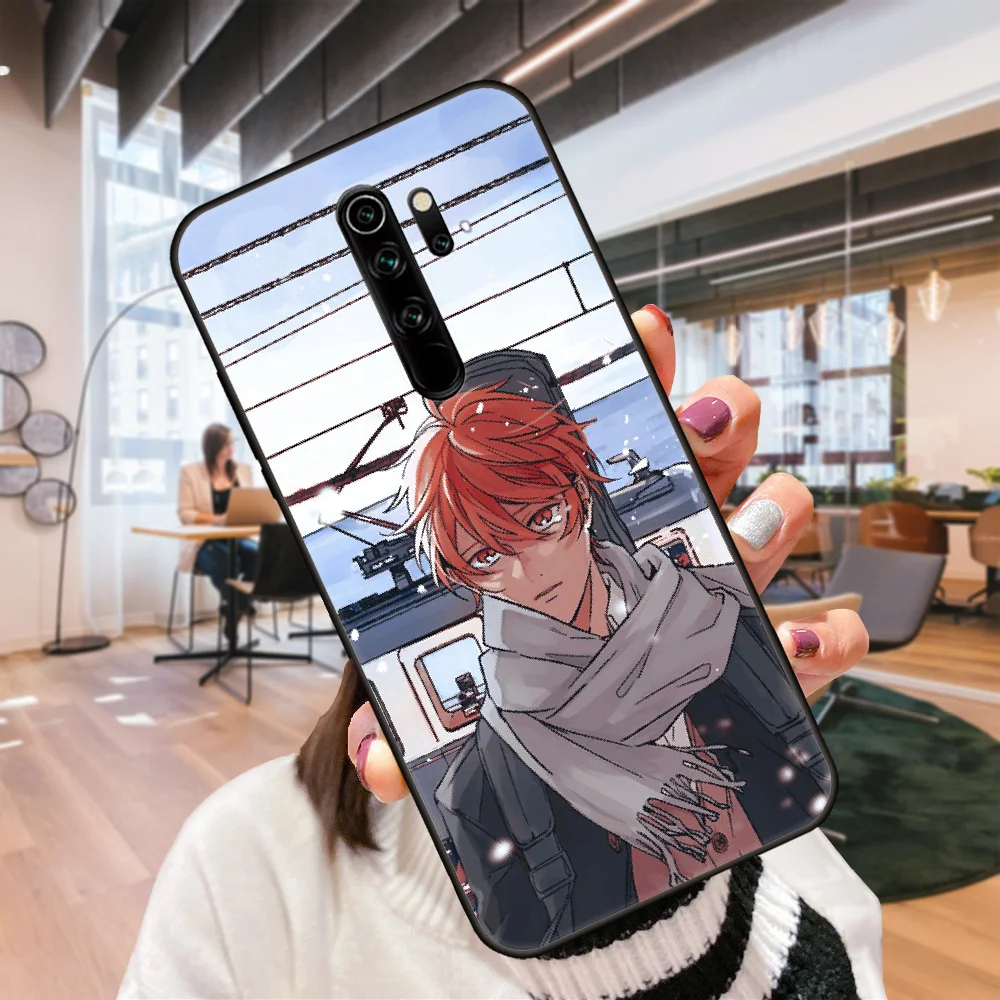 

Phone Case For Xiaomi Redmi 7 7A 8 8A Note 8T 9 9S 4 5 Pro Black Cover Bumper Tpu Prime Fashion Shell Art Japan Given Anime