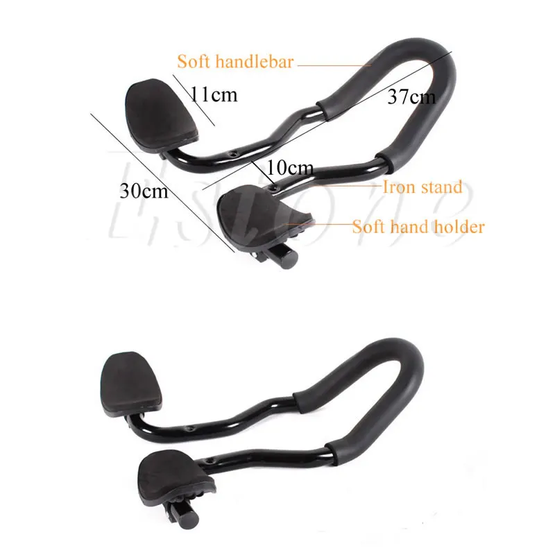 

New Adjustable Bike Race Bicycle MTB Relax Rest Armrest Handlebar Aluminum Alloy Bar
