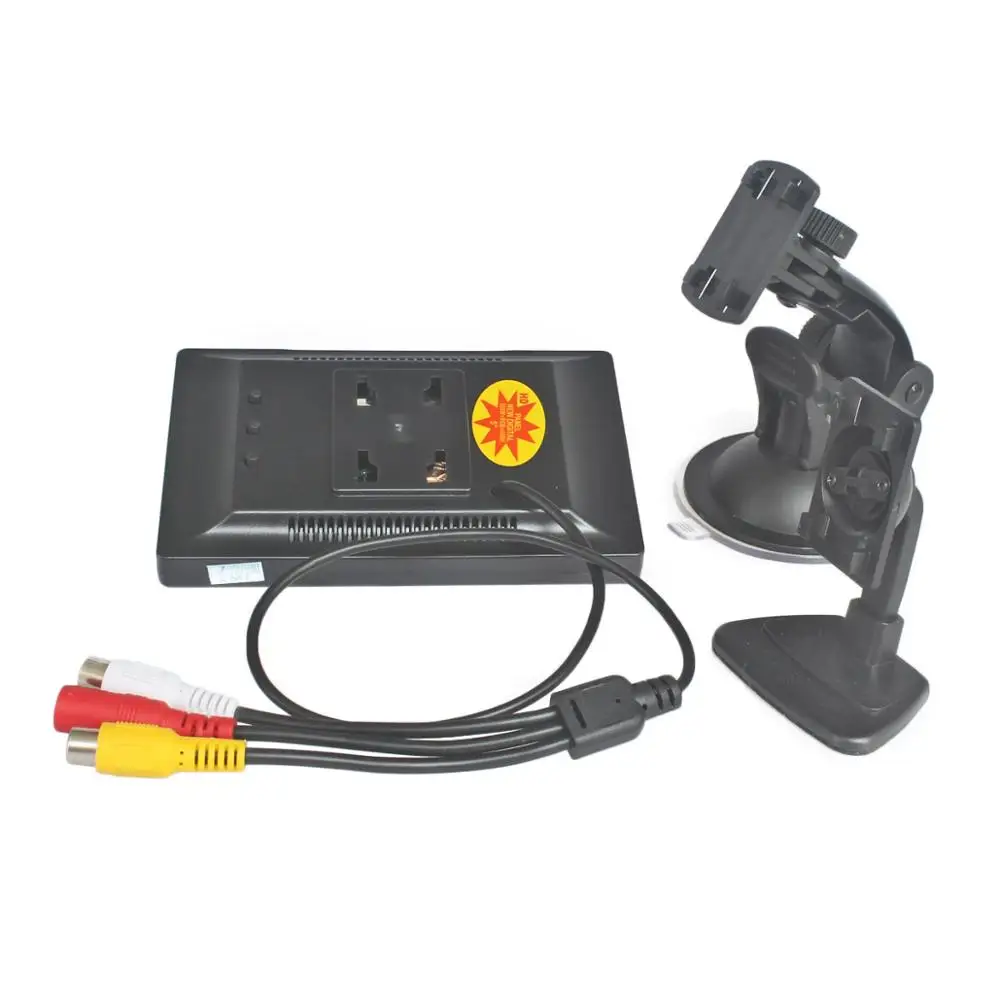 SMALUCK 5 &quotЖК-дисплей заднего вида Автомобильный Монитор белый водонепроницаемый