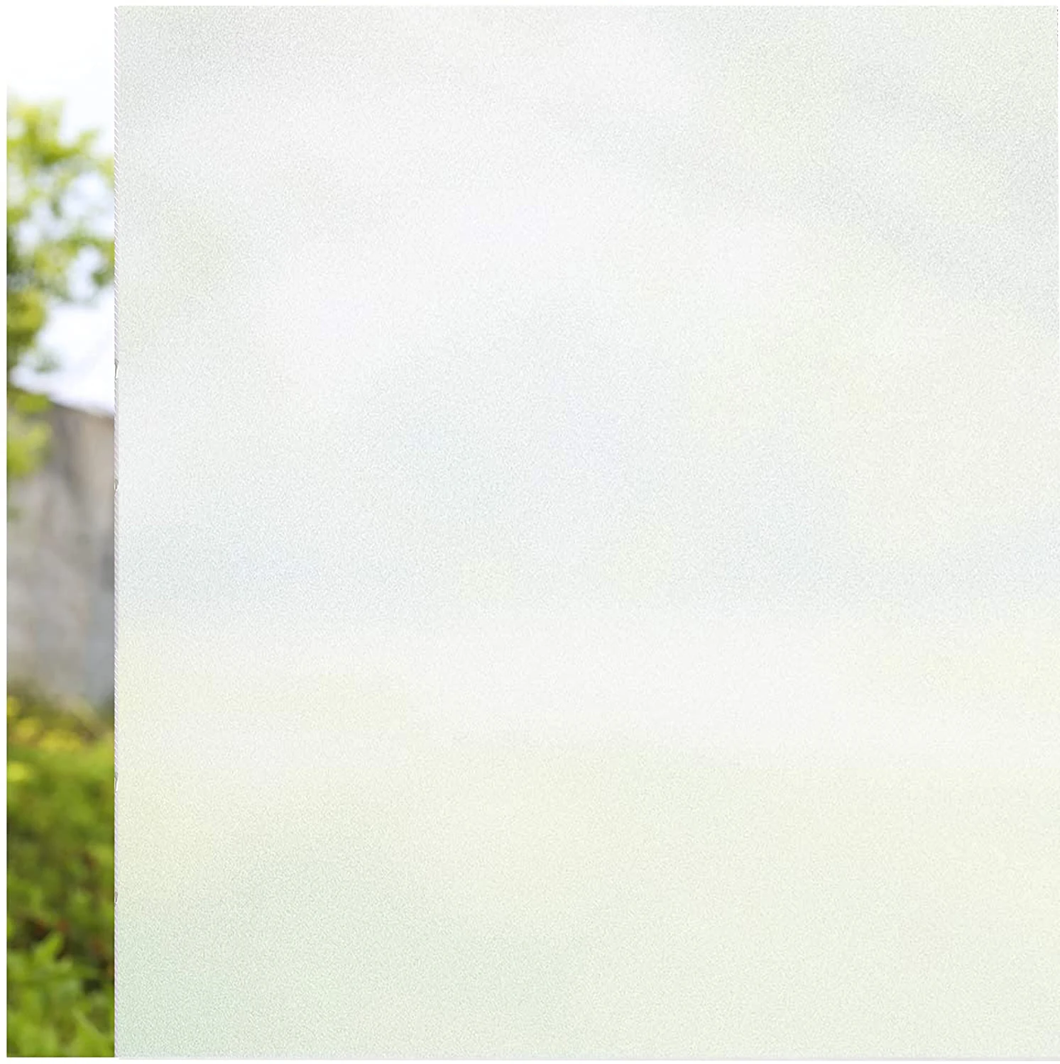 

LUCKYYJ Decorative Window Privacy Film Stained Window Self-adhesive Glass Tint Film for UV Blocking Heat Control Glass Stickers
