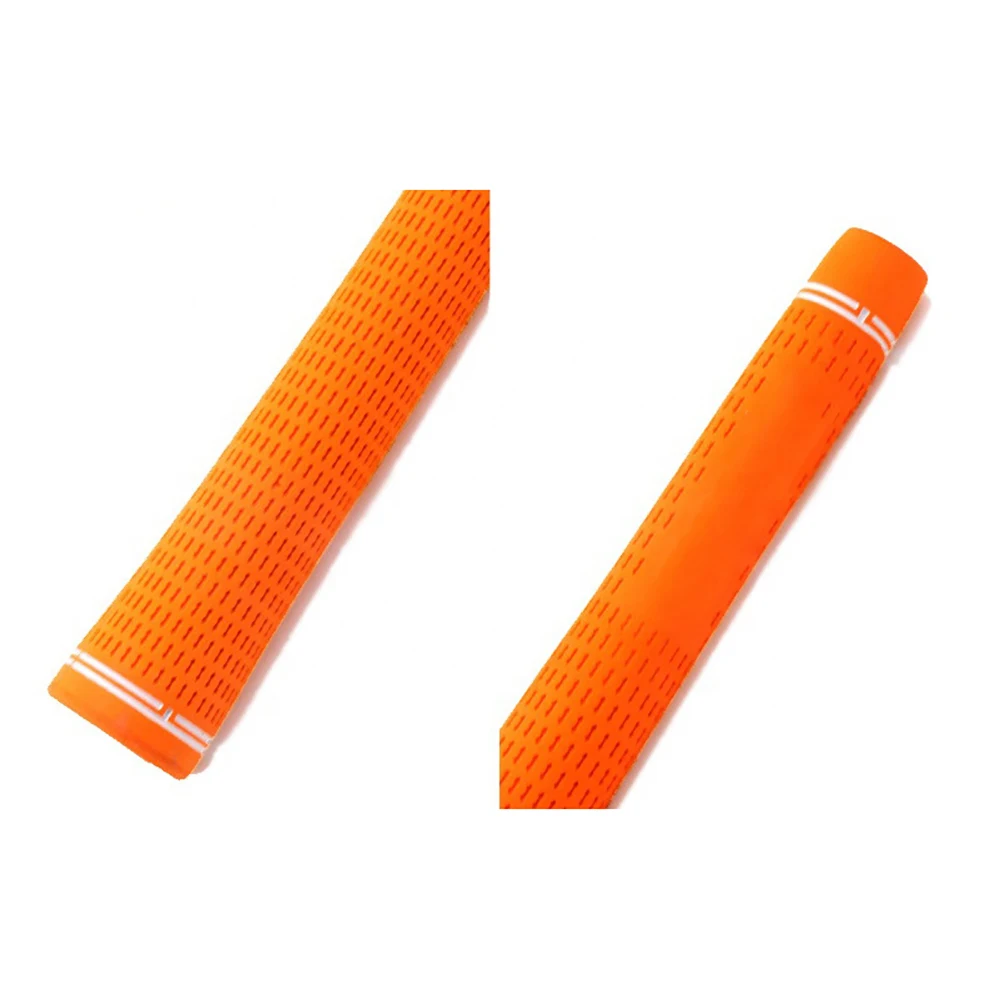 

New Golf Grips Universal Rubber Golf Grips Orange Beautiful Appearance Golf Rubber Grip Club Accessory Handle Newly