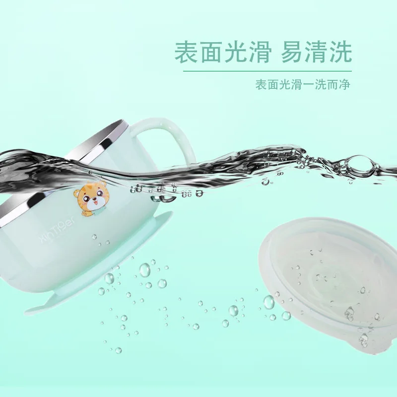 Детская Чаша для воды из нержавеющей стали Детские чаши кормления приборы