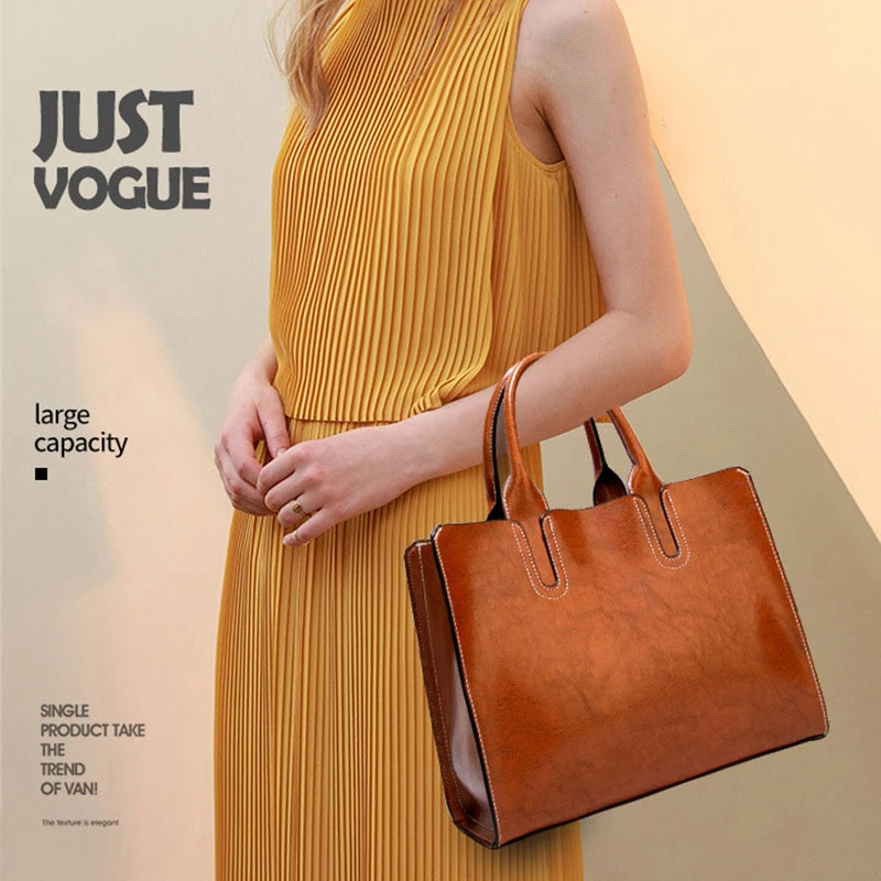 Женская сумка-мессенджер из ПУ кожи с ручками и плечевым ремнём | Багаж сумки