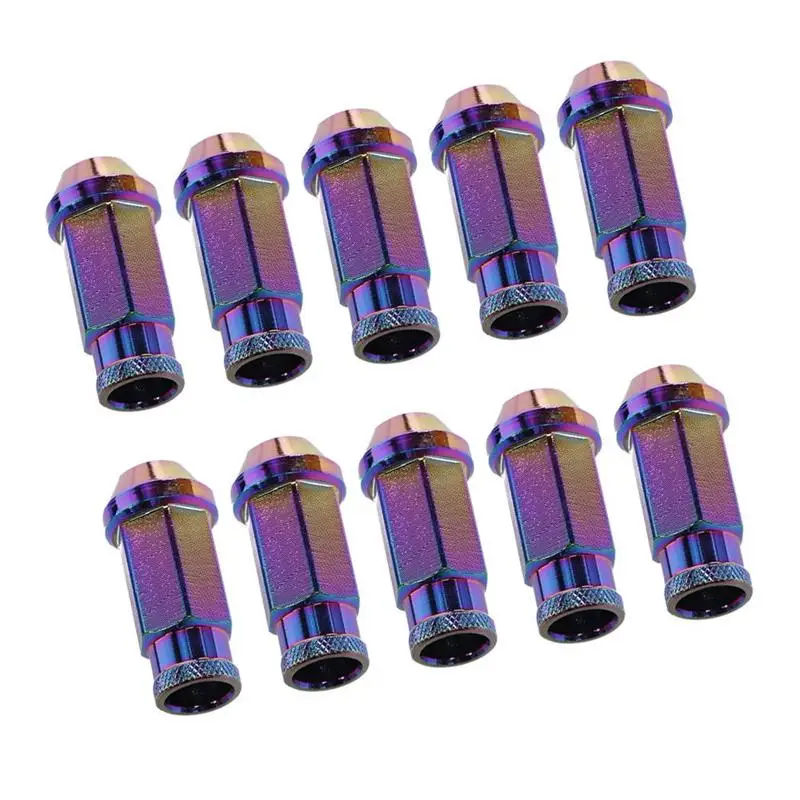 20 шт. гайка для блокировки колес алюминиевая железная Противоугонная шин