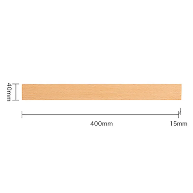 Yellow 40CM 40 см деревянная Магнитная подставка для ножей настенный металлический нож для Магнитная подставка для ножей сумка для ножей подставка для кухонных ножей - Цвет: Yellow 40CM