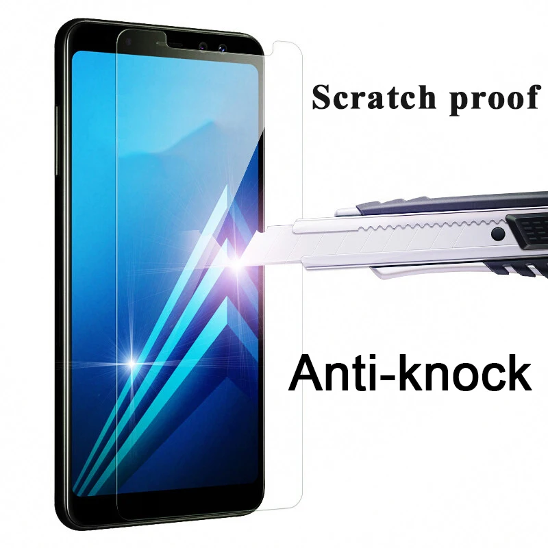 Защитное стекло для экрана Samsung J8 2018 J4 J6 Plus J5 J7 Prime J2 Core J260F HD 9H 2 шт. | Мобильные