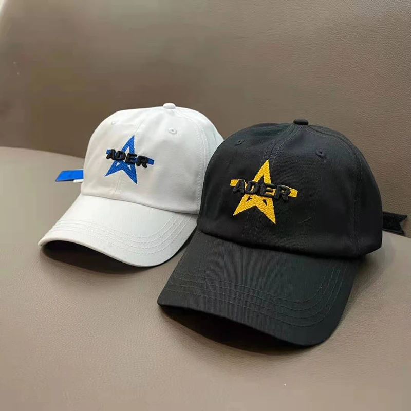 

Ader Error Five-Pointed Star embroidery baseball Cap Men Women High Quality sports Peaked Cap Trucker hat Adjustable