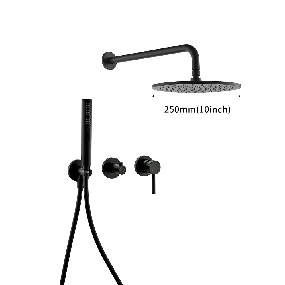 

Смеситель для душа Bagnolux черный