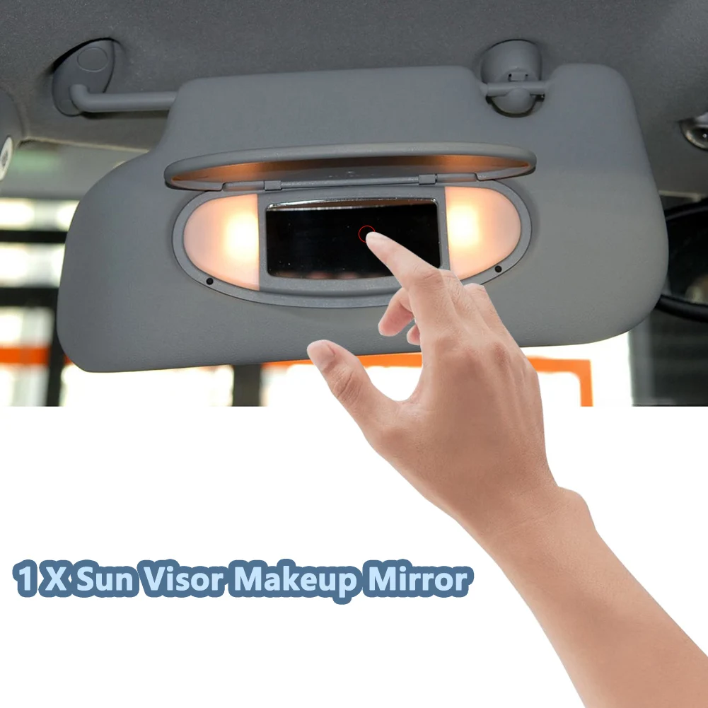 

New Sun Visor Mirror Cover Makeup Mirror Cover for BMW Mini R50 R56 Car Parts Accessories