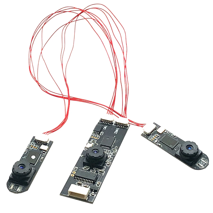 Промышленный HD UVC Plug Play USB веб-камера Разделенный экран три изображения