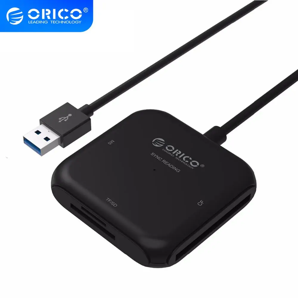 Устройство для чтения и записи карт памяти ORICO OTG 4 в 1 USB 3 0 TF/SD/MS/CF | Компьютеры офис