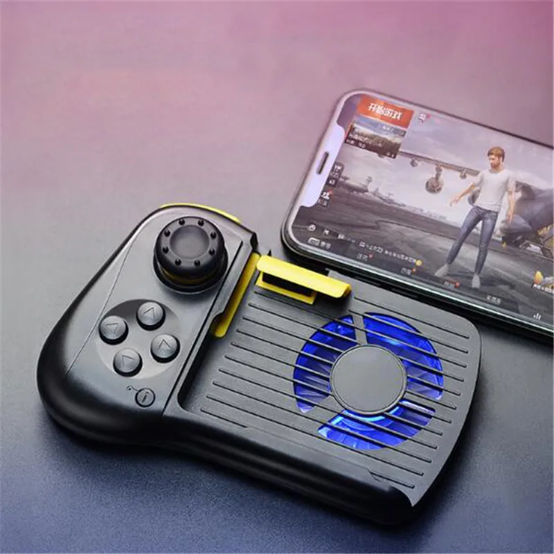 Беспроводной игровой джойстик для PUBG контроллер Bluetooth iPhone с охлаждающим
