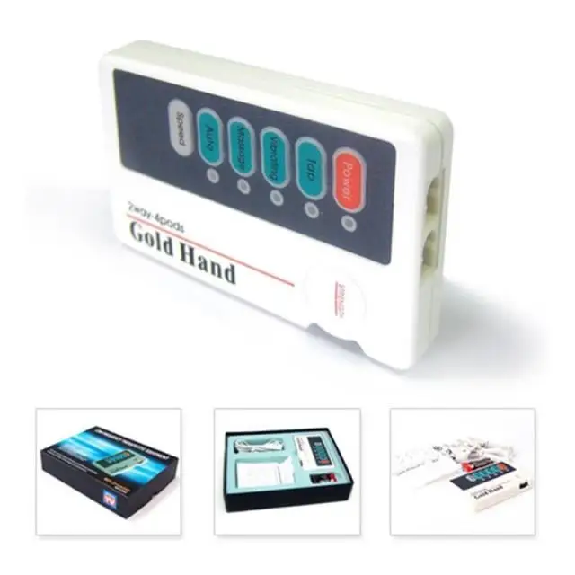 XFT-502 Two Ways 4 Modes Low Frequency TENS Digital Therapy Massager Electrical Stimulator For Body Relaxation Vibrating Massage | Красота и