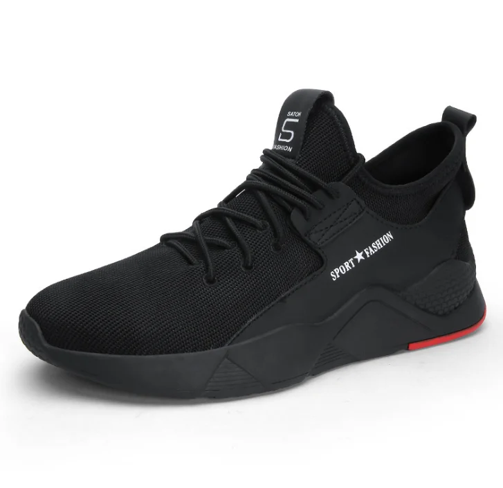 

2020 Autumn New Style Men's Shoes Sports Running Sneakers Fly Fabric Breathable Lightweight Trainers Lace-Up Flatform Footwears