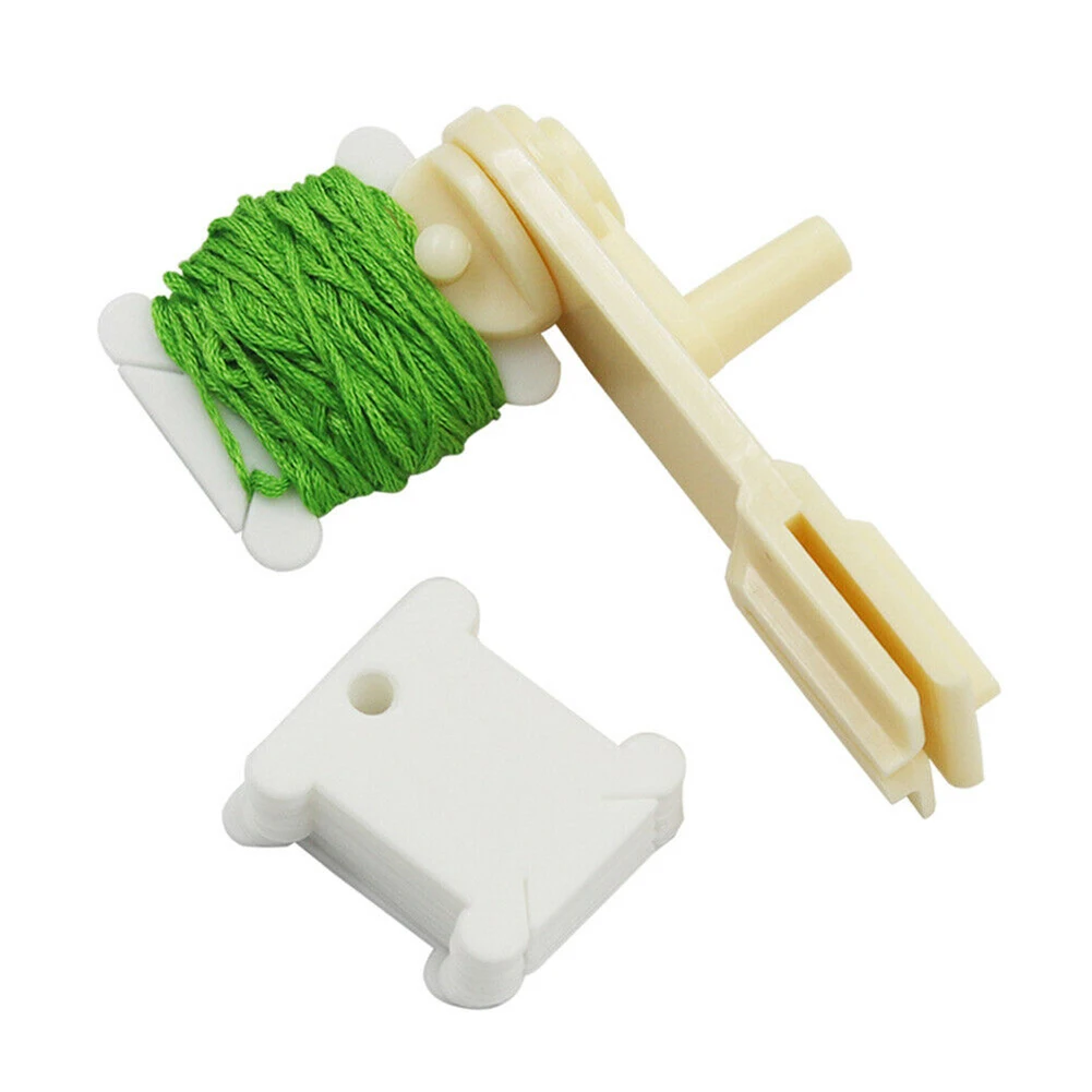 Органайзер для хранения шелковые вышивальные нити + намоточная доска 100 шт.