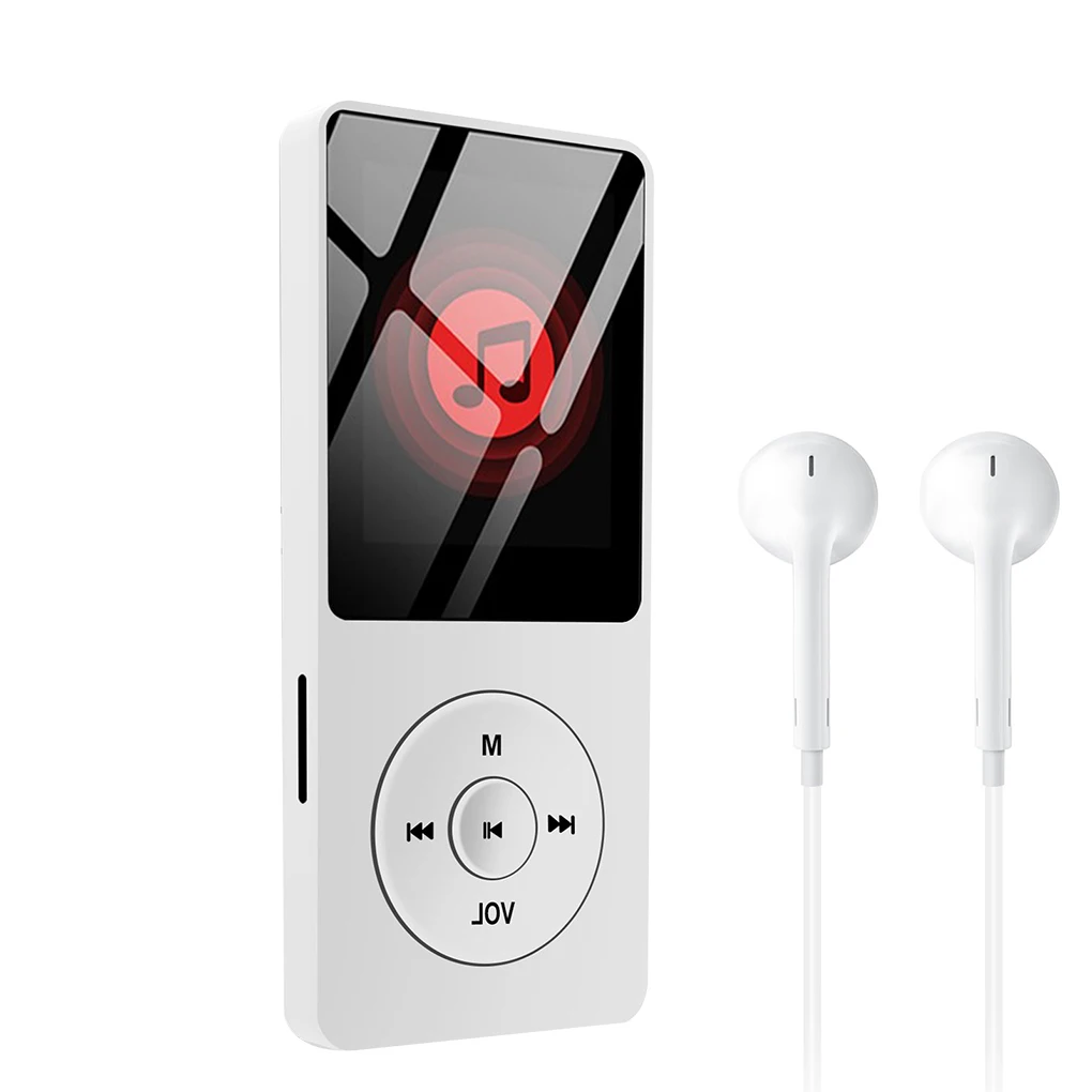 Mp3 плеер с 16G micro SD MP3 музыкальный Hi Fi перезаряжаемый спортивный Аудио Видео