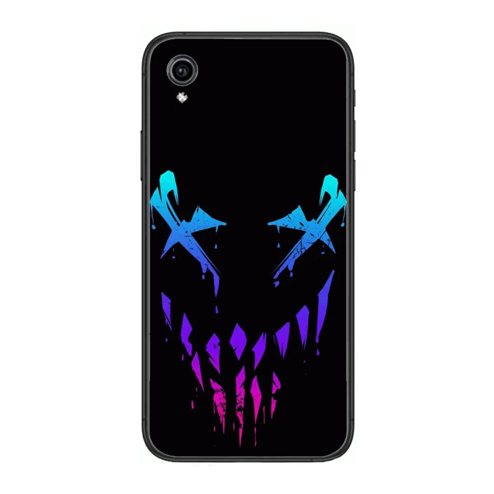 

Funny clown Style Phone Cases cover For VIVO X50 30 Y97 91 93 85 83 81 79 73 V 17 15 9 S7 U3X black Covers