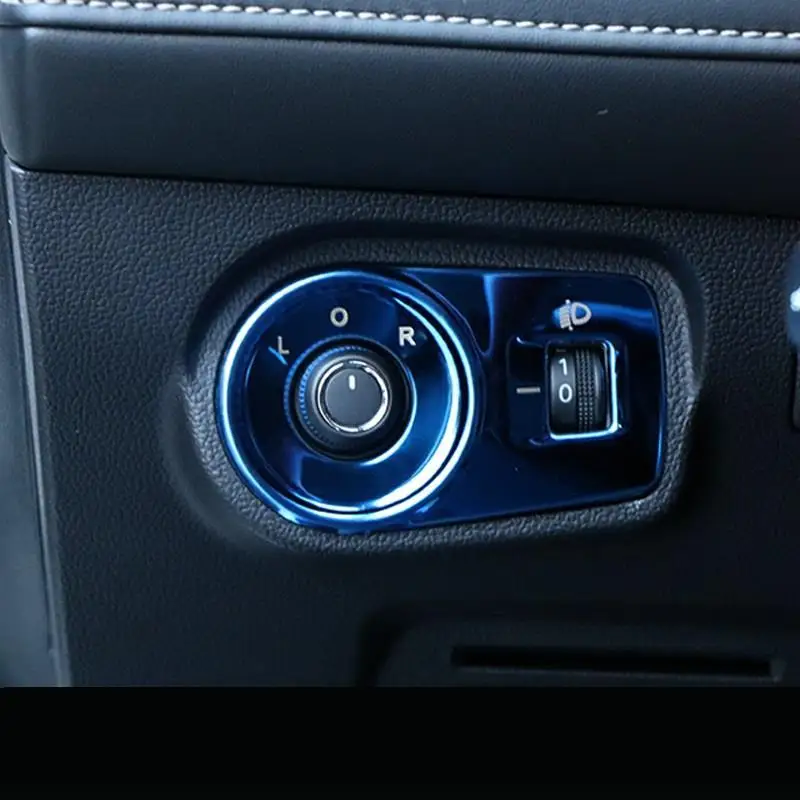 Автомобильная декоративная Налобная фара с кнопкой на рулевое колесо внутренняя