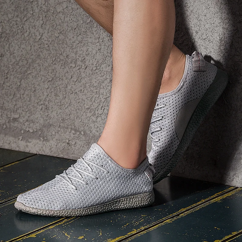 Новые летние мужские кроссовки удобная спортивная обувь дышащие Нескользящие