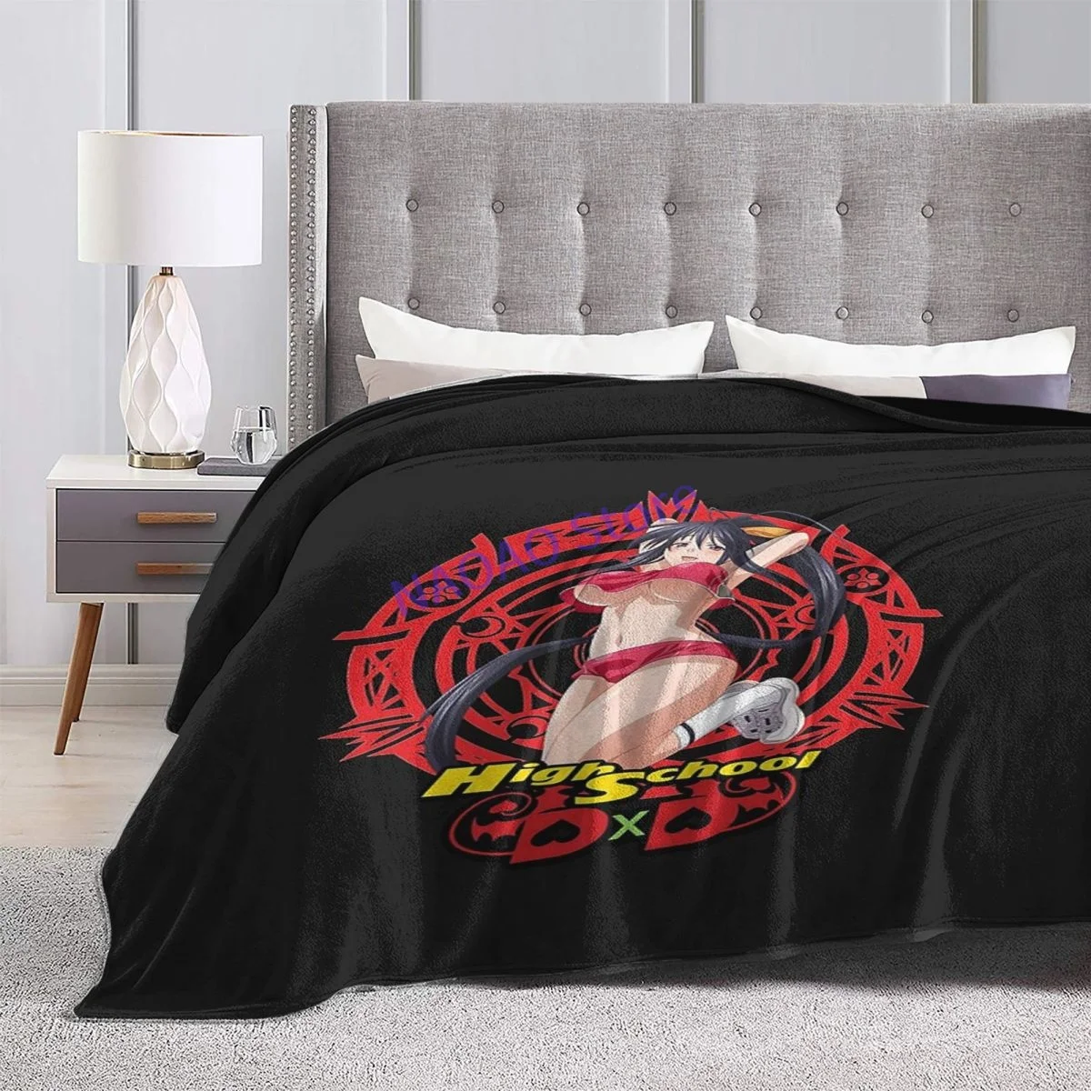 Akeno Himejima Throw Blanket Sheets on the bed Blankets sofa Decorative lattice bedspreads Happy nap for children | Дом и сад