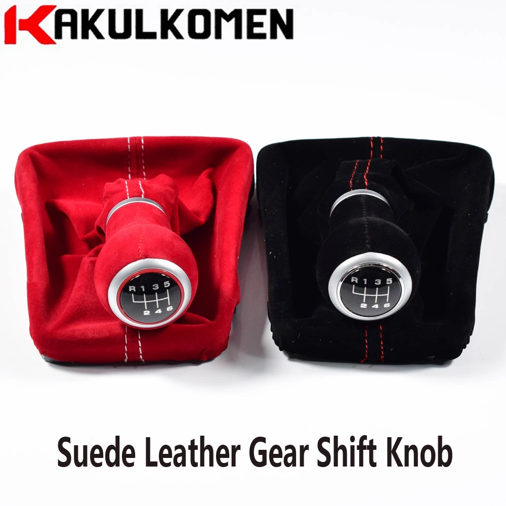 Эксклюзивный красный черный подарок 2019 замшевая кожаная ручка переключения