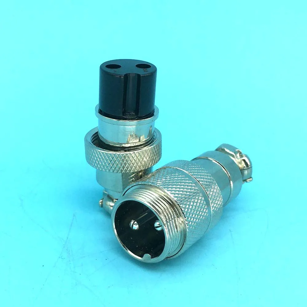 

1 Set High Quality M20 Gx20 2 Pin Docking Connect Aviation Interface Plug Socket Butt-Joint Connector Even Joint