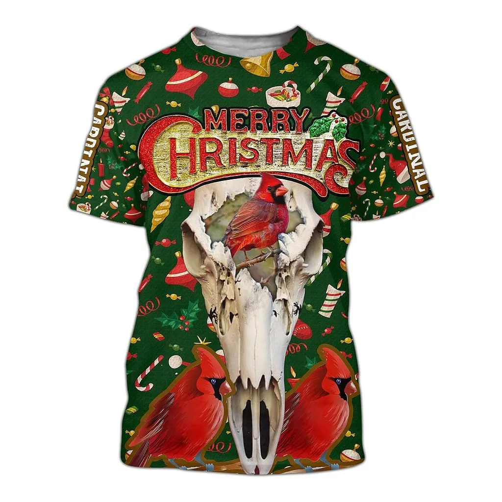 

Merry Christmas 3D All Over Printed Shirts Men Women Fashion Casual Tops