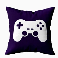 art pillow case zippered covers pillowcases inch throw pillow covers game controller icon for home sofa bedding