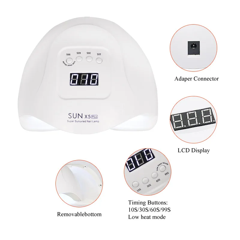54 Вт 2020 Новый Сушилка для ногтей 36LED с умным сенсором подходит использования в