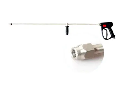 

500bar 600bar 1000bar High pressure washer gun pressure washing water gun water spray pipe nozzle M18*1.5 and quick connector