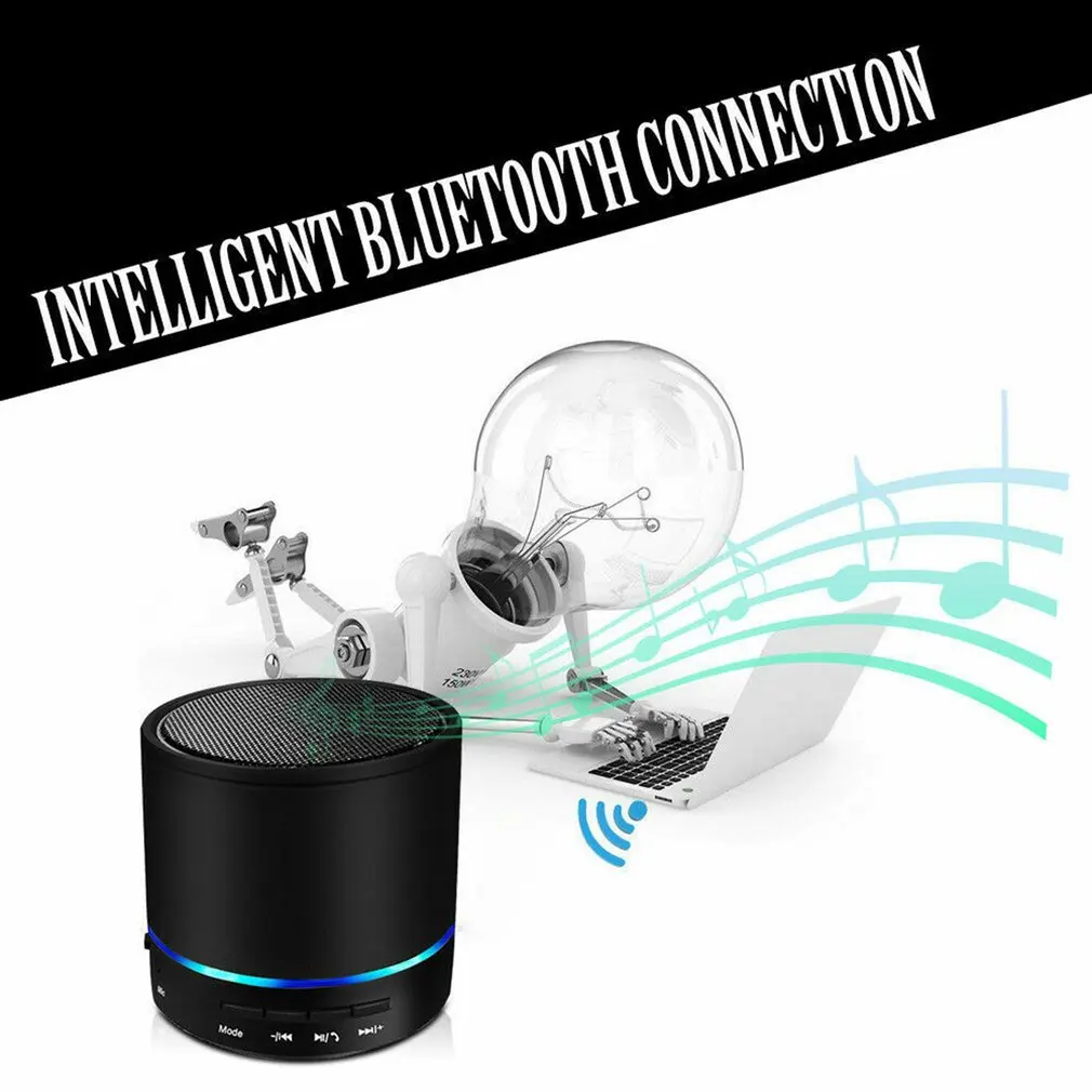 Металлический супер мини беспроводной bluetooth динамик портативный маленький