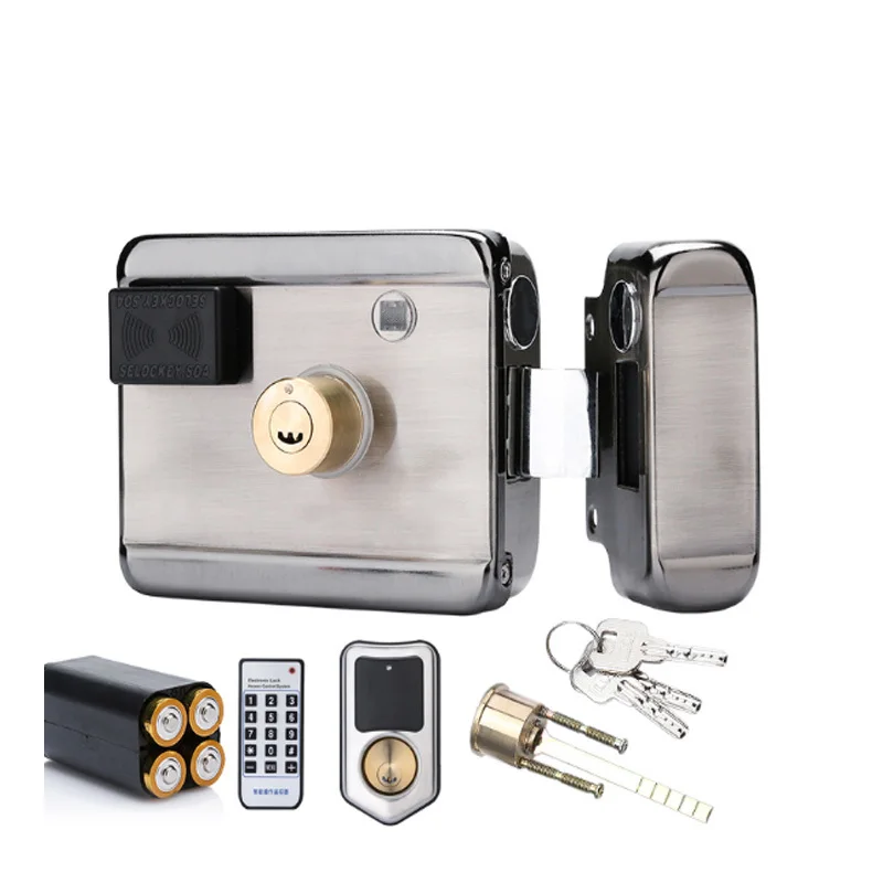 Смарт замок дверной с RFID датчиком управление доступом карта IC13.56mhz электронный