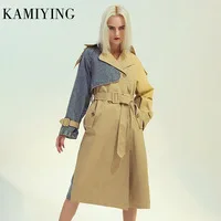 KAMIYING летнее Новое Женское Сетчатое платье с расклешенными рукавами модное сексуальное Сетчатое платье с оборками Vestidos