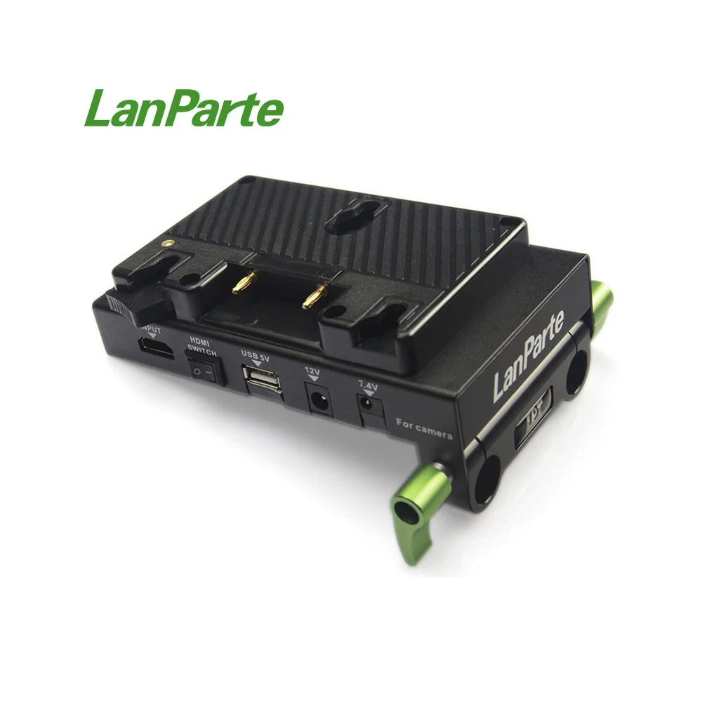 LanParte крепление аккумуляторной батареи С МНОГОКРАТНЫМ решением питания HDMI USB DC D-tap