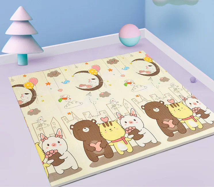 

waxip Foldable Baby XPE Play Mat Puzzle Mat Educational Children's Carpet in the Nursery Climbing Pad Rug Activitys Games Toys