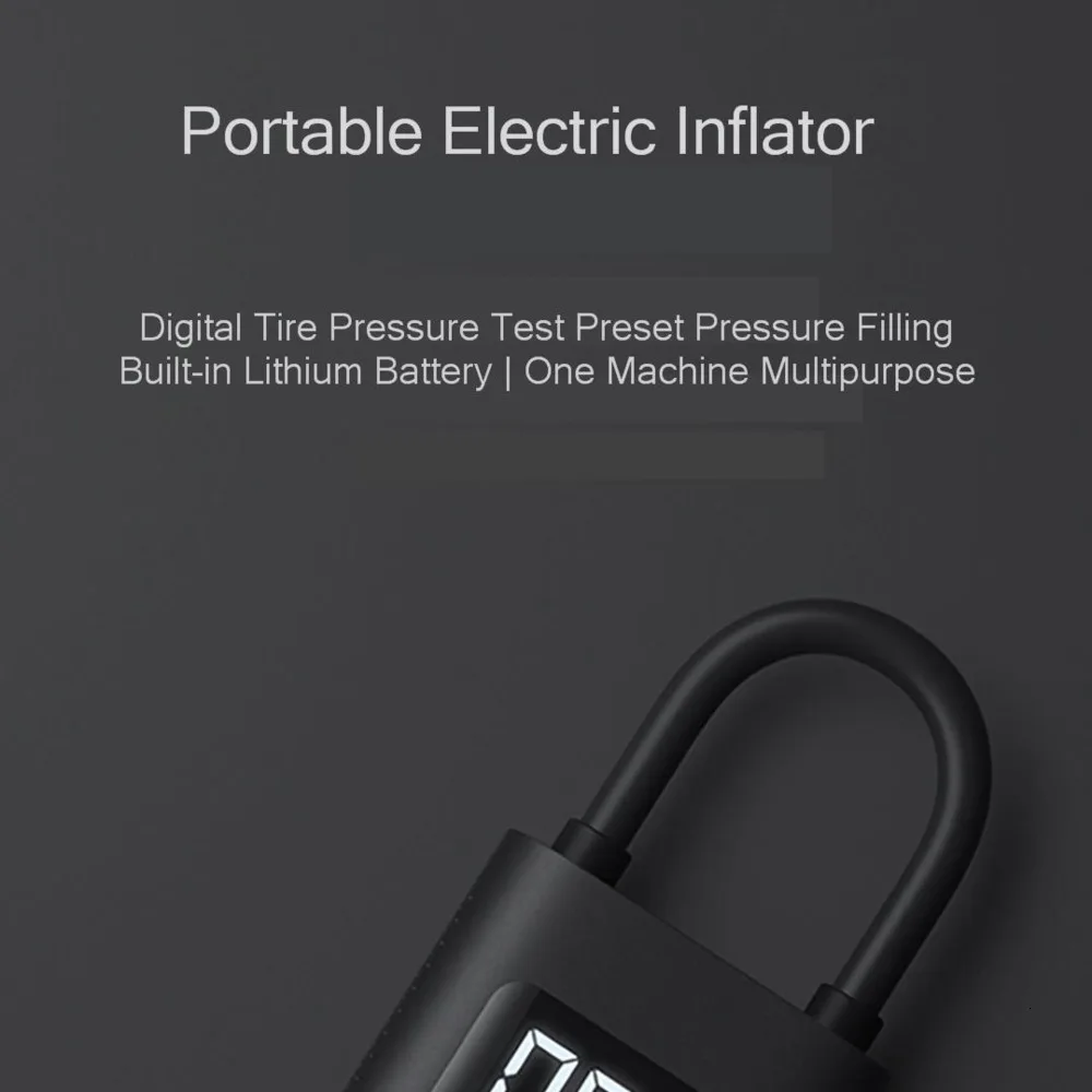 Xiaomi mijia Inflation драгоценный автомобильный насос портативный велосипедный насос с моторным приводом насос автомобильный воздушный насос Xiomi для автомобиля