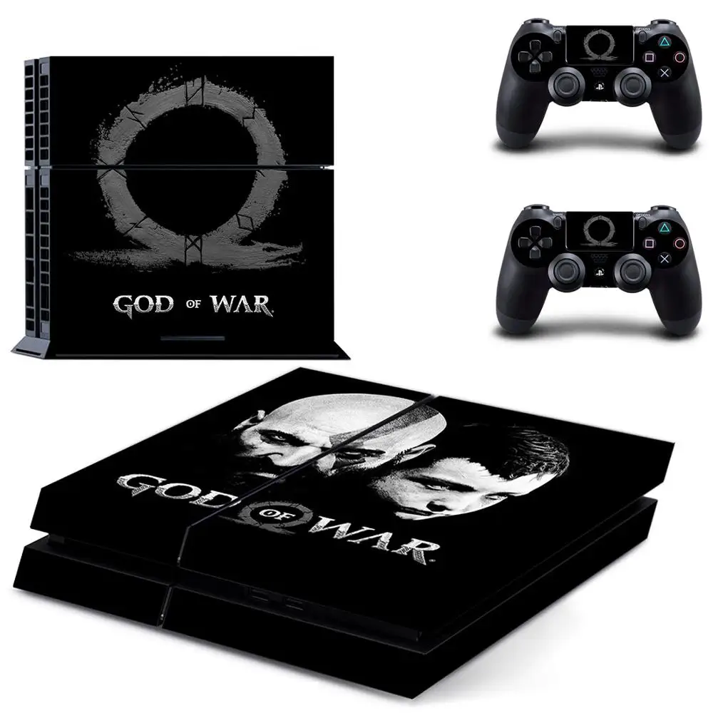 Стикеры God of War PS4 Play Station 4 виниловые наклейки для Sony PlayStation консоли и