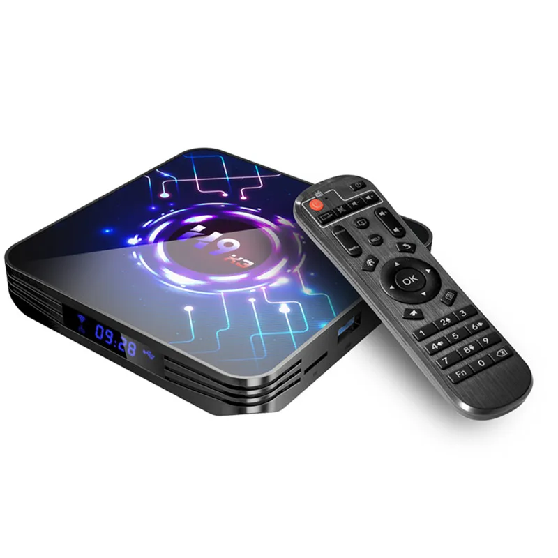 ТВ приставка H9 X3 Android 9 0 8K 4K Ultra HD HDR 1000M Wi Fi Amlogic S905X3 2 + 32 ГБ Youtube Netflix|ТВ-приставки и