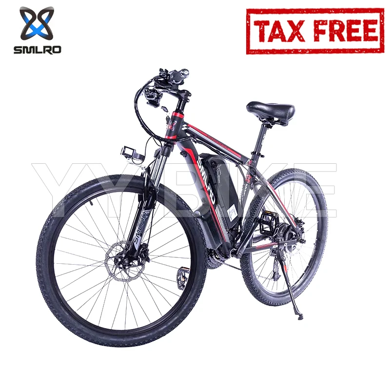 

Электрический велосипед для взрослых SMLRO C6, 1000 Вт, колеса 29 дюймов, 48 В, 20 Ач, 35 км/ч, 21 скорость, горный велосипед, электронный велосипед с лити...