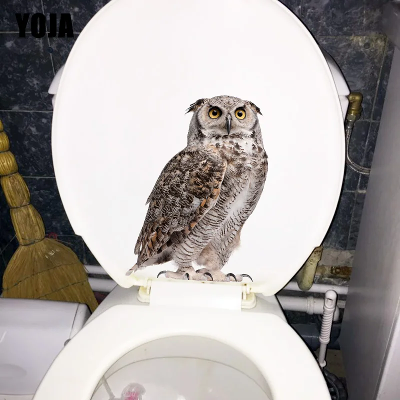 YOJA 17 9 × 24 4 см отлично подходит сыч с забавными животными Ванная комната Туалет