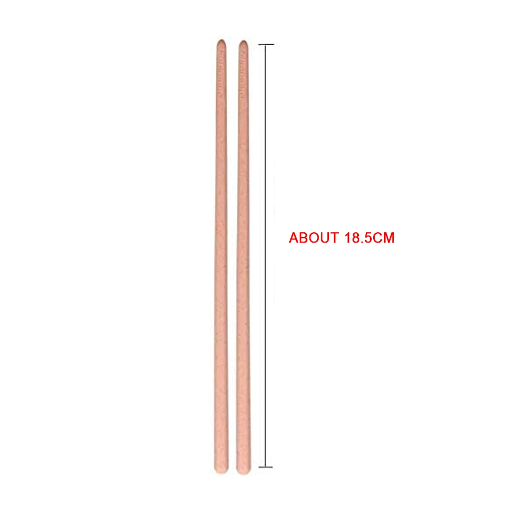 Палочки для еды детские пластиковые палочки портативная милая посуда Пшеничная