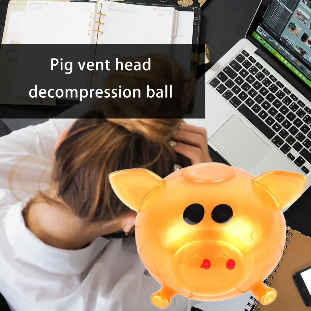Anti Stress Goods Various Types Pig Toys Decompression Splat Ball Vent Toy Venting Sticky Smash Water | Игрушки и хобби