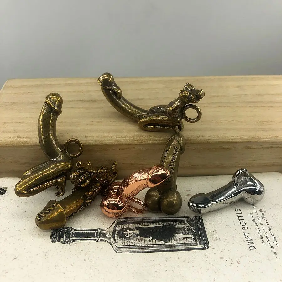 6 шт. EDC Открытый Инструменты твердая латунь личность Творческий сексуальный