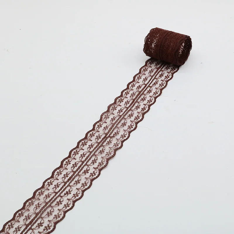 10 ярдов в ширину 45 мм кружевная лента винтажная ткань для шитья и свадебной