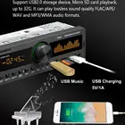 SWM-80A автомобиль радио 12V набор беспроводной связи по стандарту Bluetooth для автомобиля стерео в-тире 1Din приемом УКВ-диапазона и Bluetooth голосовой Управление Поддержка Mp3 Dual USB RCA AUX