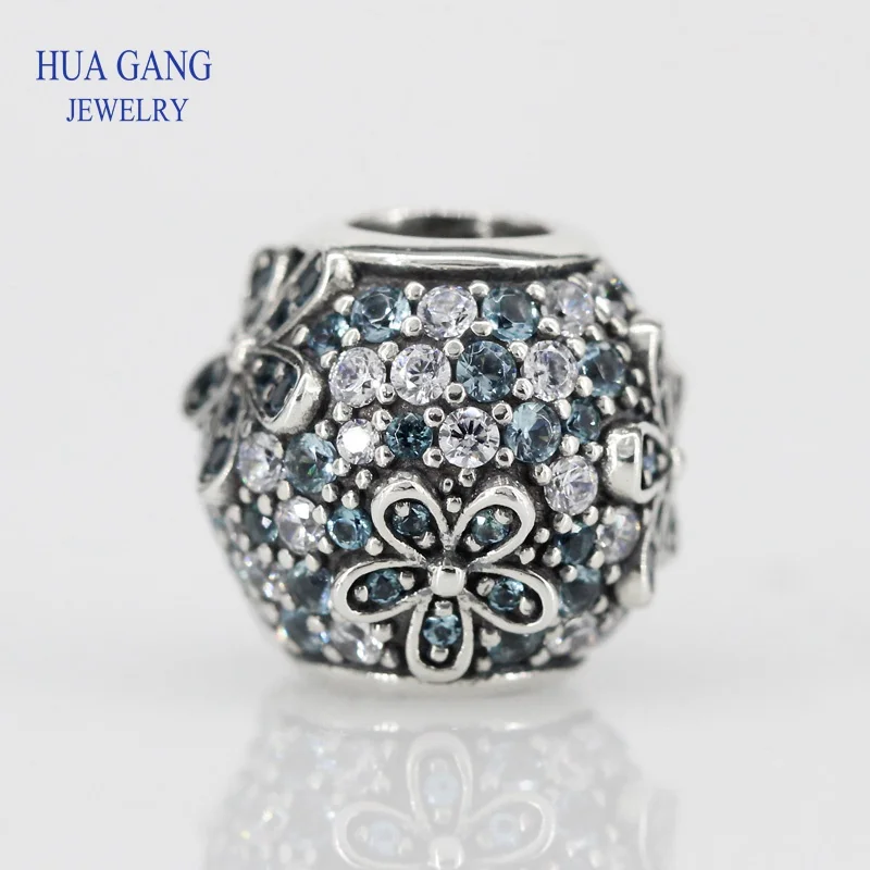 

Женский браслет из серебра 2020 пробы, с цветком Маргаритки